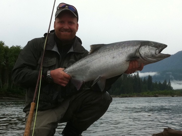 Fly Fishing Chinook Salmon
